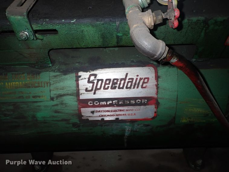 image for item HC9942 Speedaire 3Z209A  air compressor