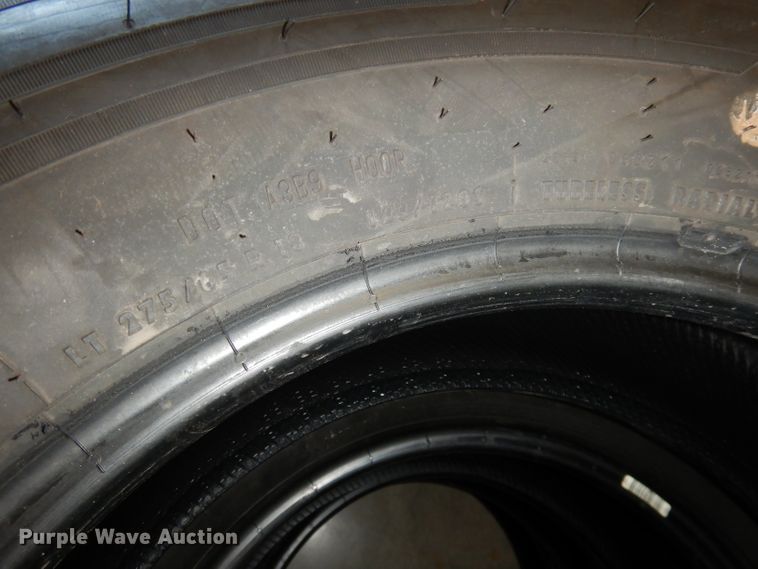 image for item HD9626 (4) Continental Contitrac 275/65R18 tires