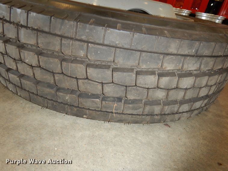 image for item HD9630 Goodyear 225/70R19.5 tire and wheel