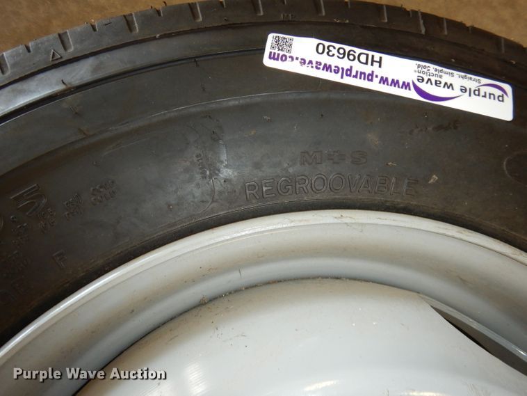 image for item HD9630 Goodyear 225/70R19.5 tire and wheel