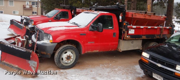 image for item HS9840 2003 Ford F550 Super Duty  dump truck