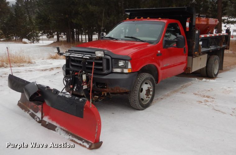 image for item HS9842 2004 Ford F550 Super Duty  dump truck