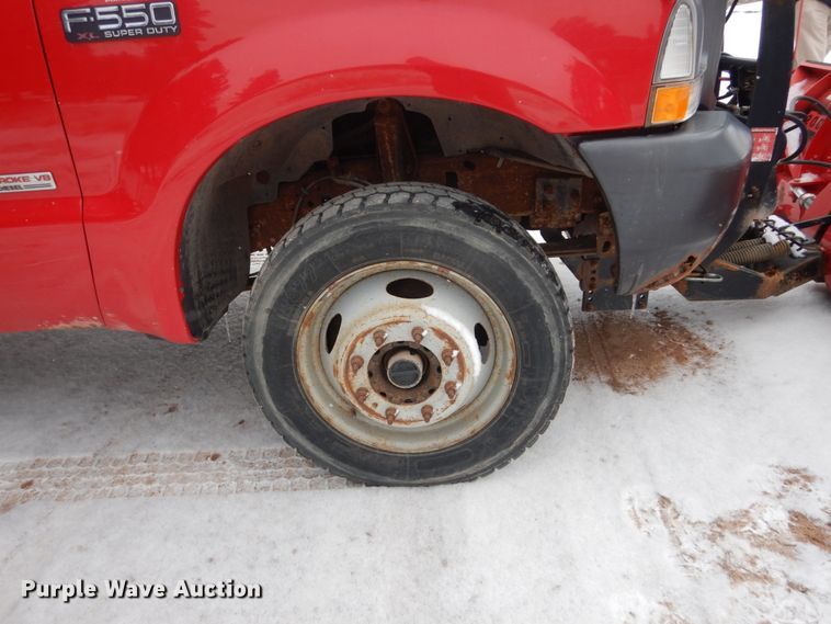 image for item HS9842 2004 Ford F550 Super Duty  dump truck