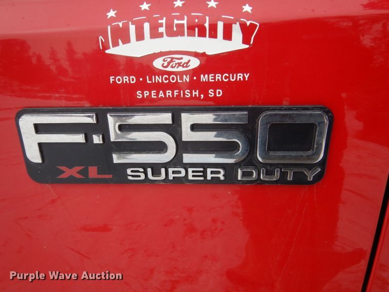 image for item HS9842 2004 Ford F550 Super Duty  dump truck