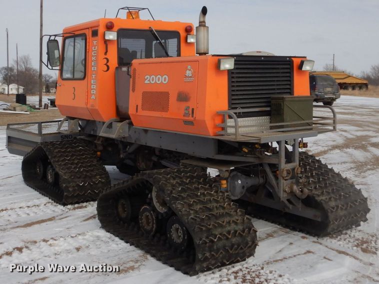 image for item HS9853 2007 Sno-Cat 173QSB-466313776  trail groomer