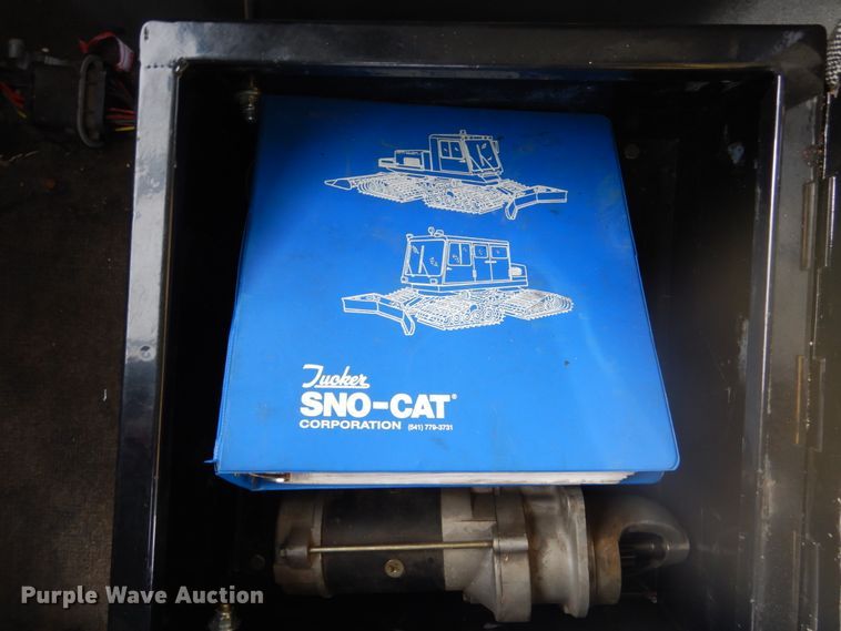 image for item HS9853 2007 Sno-Cat 173QSB-466313776  trail groomer