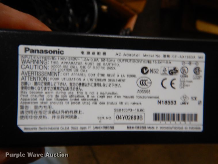 image for item HS9877 Panasonic CF-AA1653A M2 Toughbook wall chargers