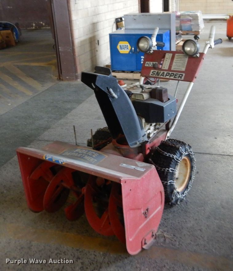 image for item HS9892 Snapper 1030 snow blower