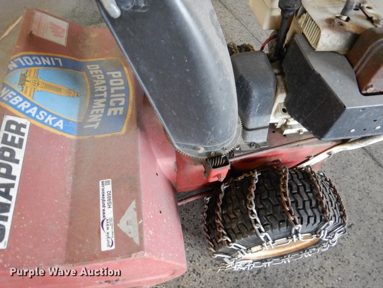 image for item HS9892 Snapper 1030 snow blower