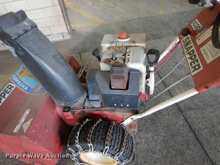 image for item HS9892 Snapper 1030 snow blower