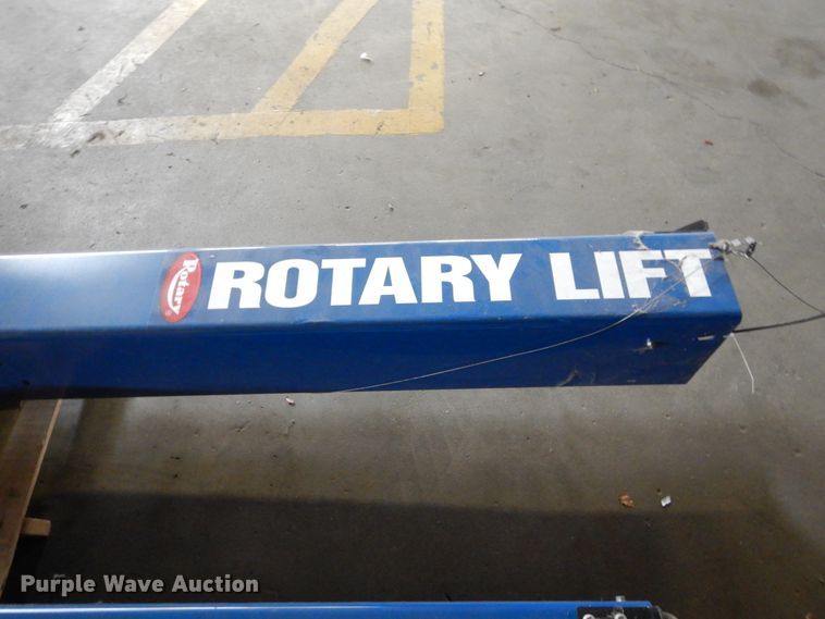 image for item HS9898 Rotary SPOA10N507 two post automotive lift