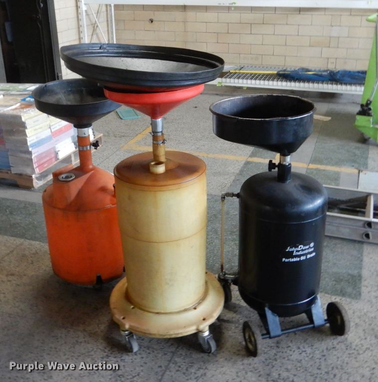 image for item HS9903 (3) oil drain pans