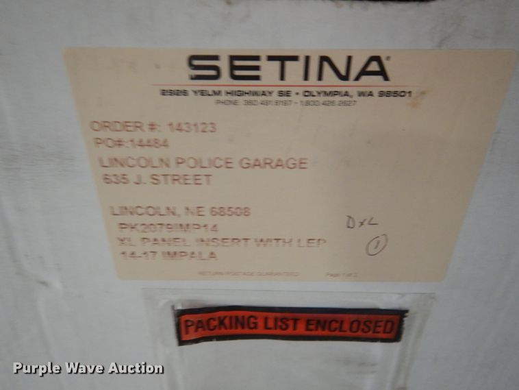 image for item HS9907 Setina interior automotive partition insert