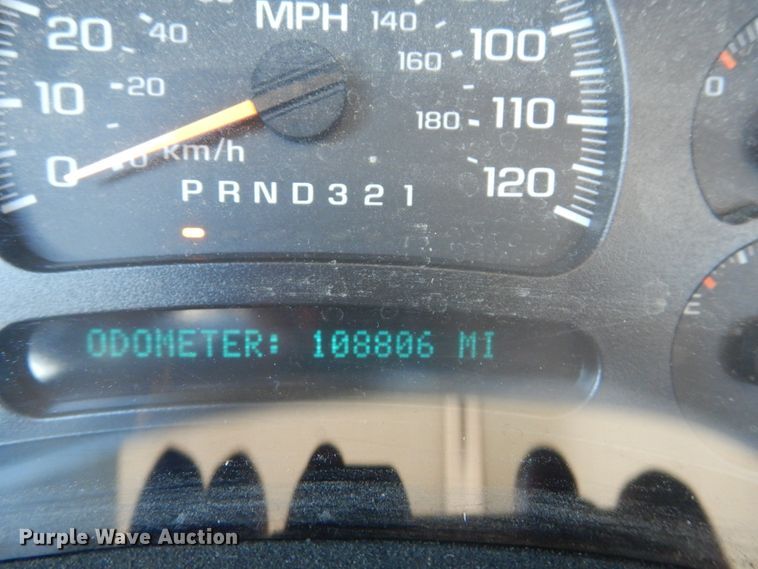 image for item HV9611 2006 Chevrolet Silverado 1500  pickup truck