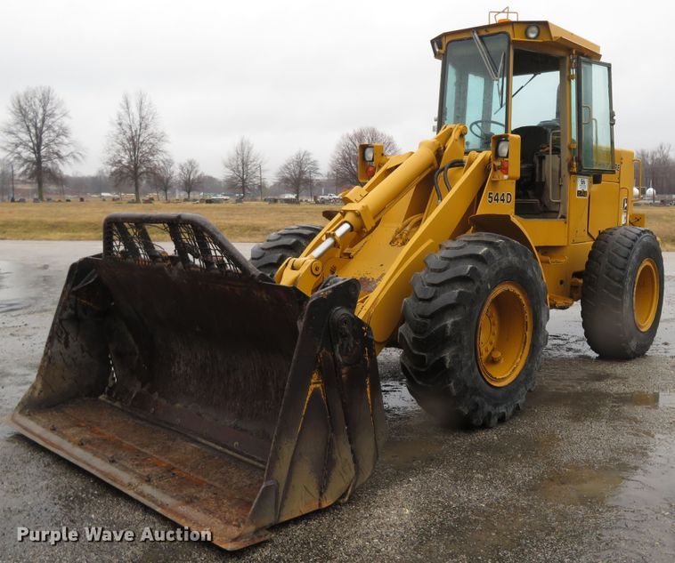 image for item HV9630 1986 John Deere 544D  wheel loader