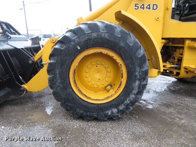 image for item HV9630 1986 John Deere 544D  wheel loader