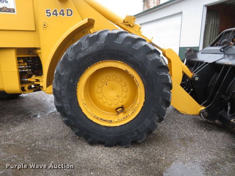 image for item HV9630 1986 John Deere 544D  wheel loader