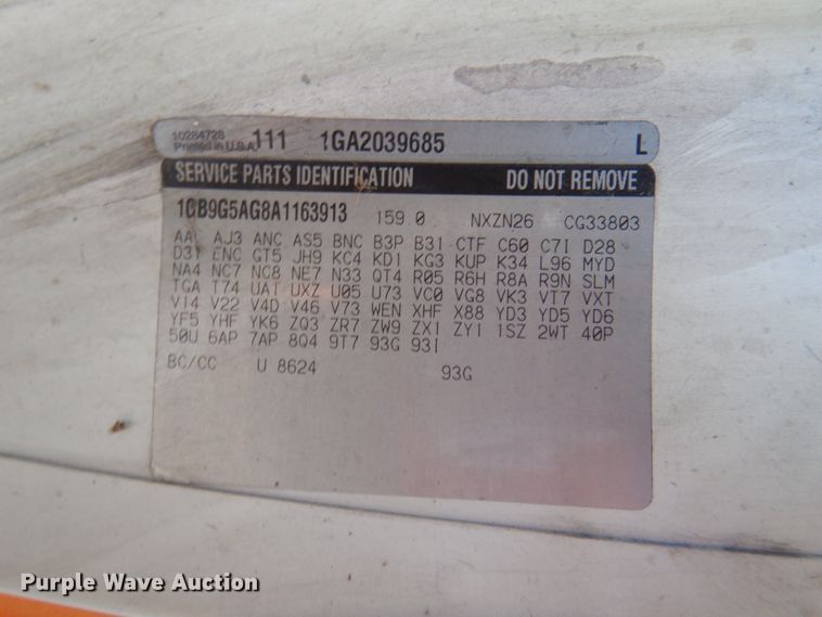 image for item HW9856 2010 Chevrolet Express  shuttle bus