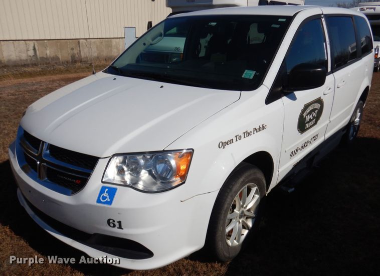 image for item HW9864 2015 Dodge Grand Caravan  handicap accessible van