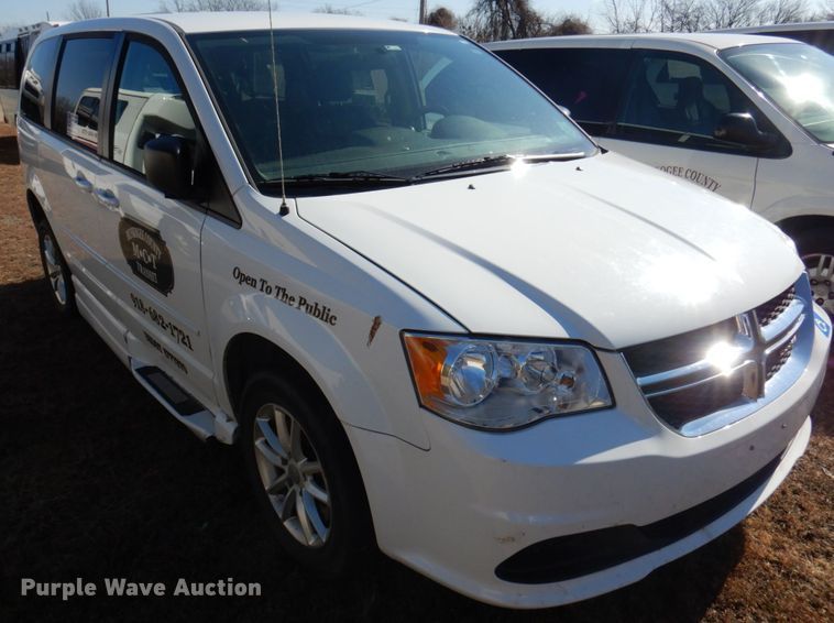 image for item HW9864 2015 Dodge Grand Caravan  handicap accessible van