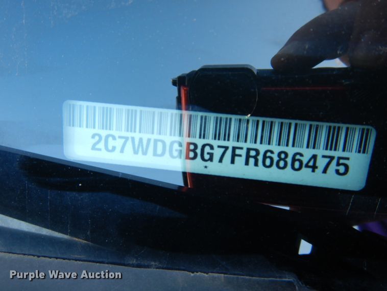 image for item HW9864 2015 Dodge Grand Caravan  handicap accessible van