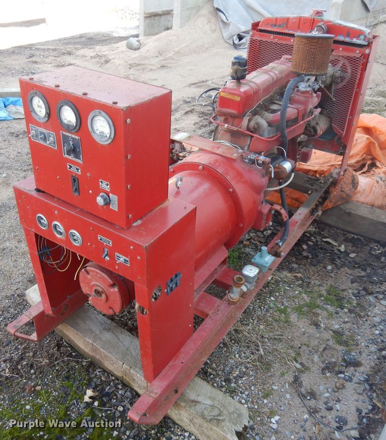 image for item IG9223 International Harvester UB-220  generator set