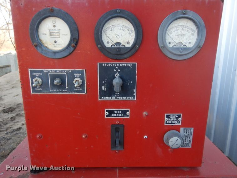 image for item IG9223 International Harvester UB-220  generator set