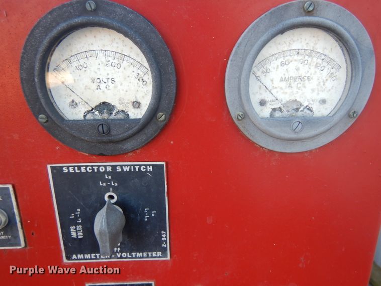 image for item IG9223 International Harvester UB-220  generator set