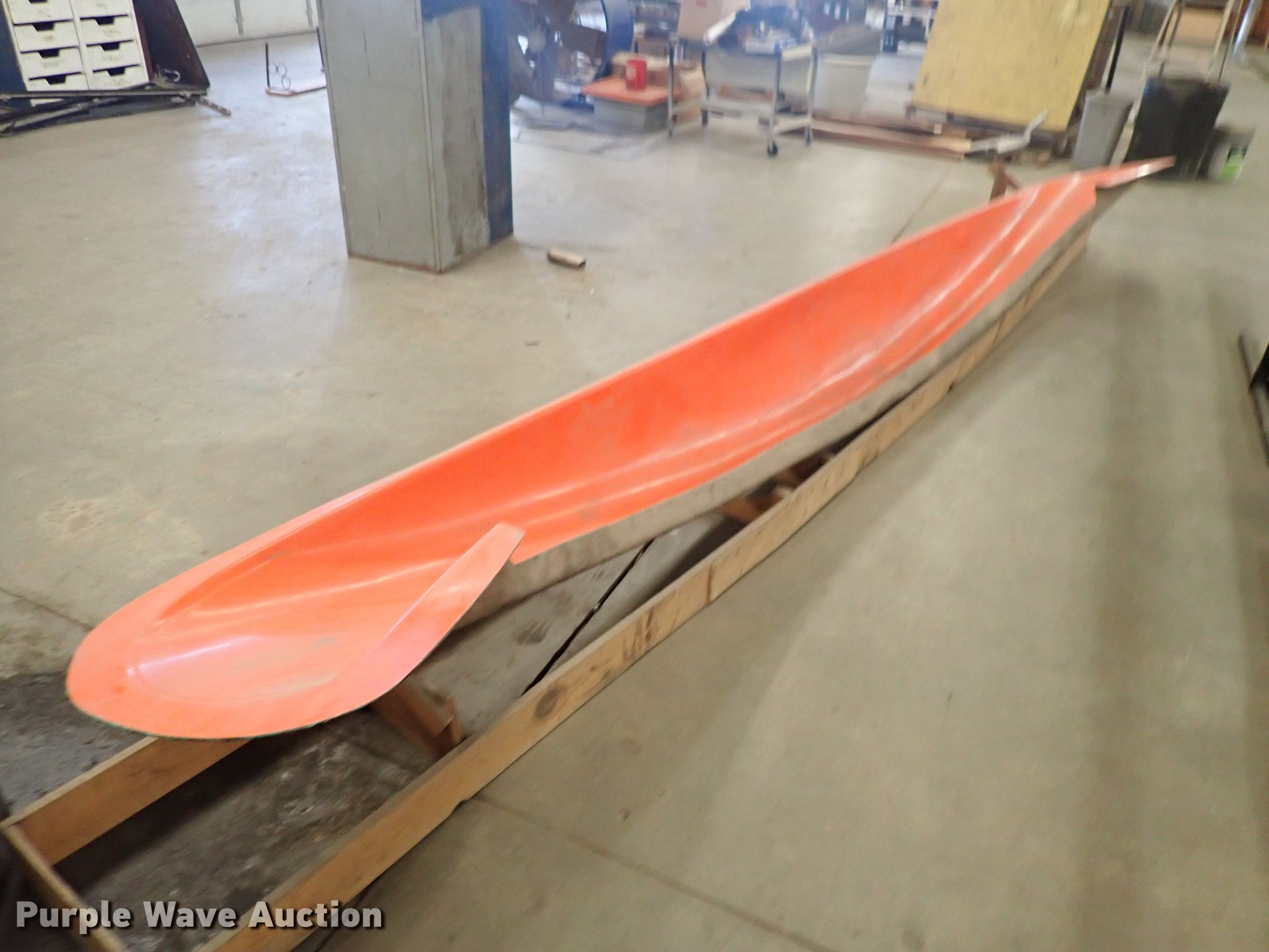 Canoe half mold in Andale, KS Item HC9954 sold Purple Wave