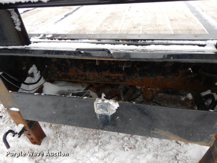 image for item DF6427 2019 Big-Tex 25GN-40 equipment trailer