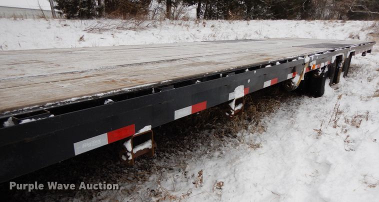 image for item DF6427 2019 Big-Tex 25GN-40 equipment trailer