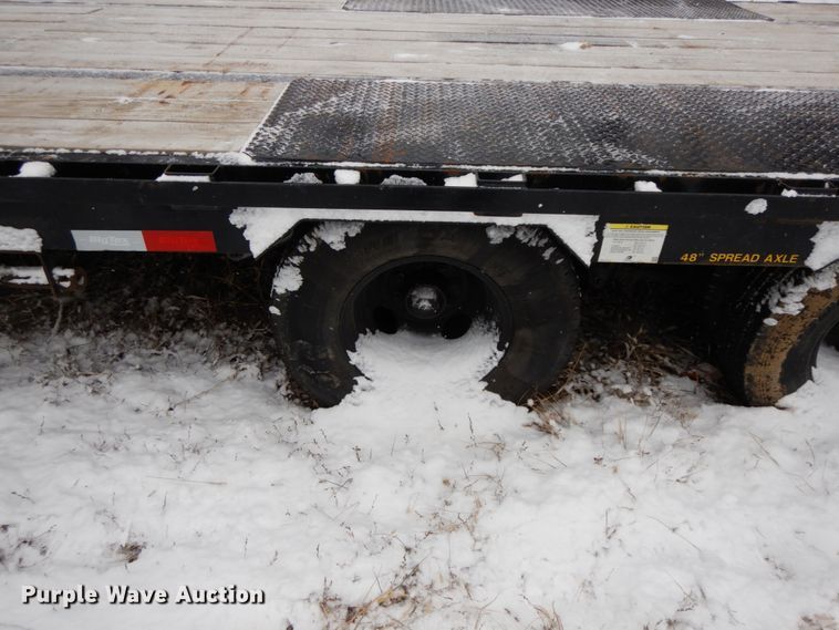 image for item DF6427 2019 Big-Tex 25GN-40 equipment trailer