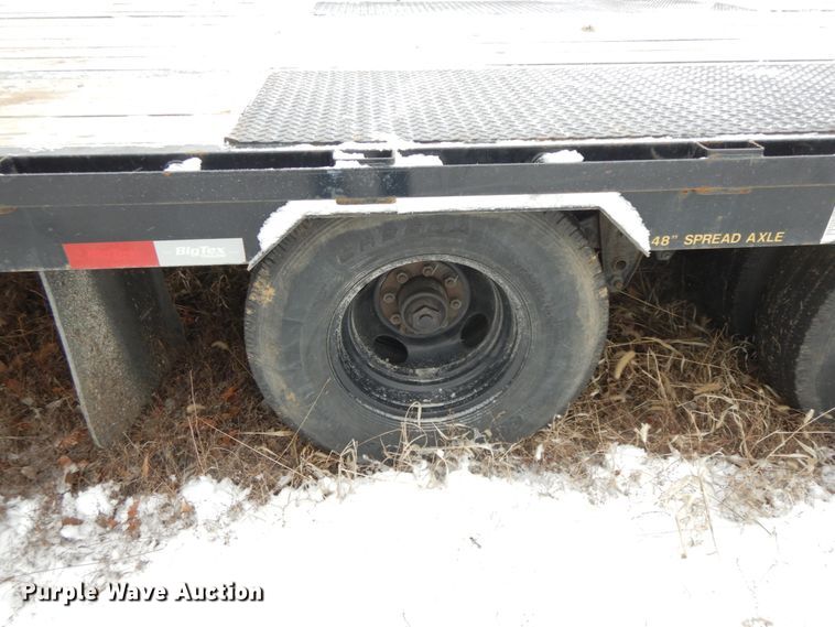 image for item DF6427 2019 Big-Tex 25GN-40 equipment trailer