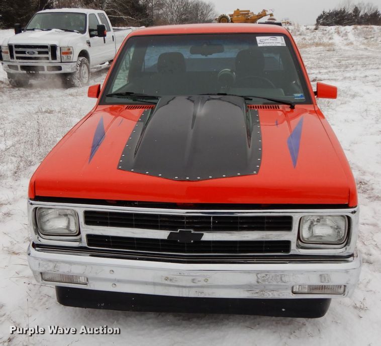 image for item DF6429 1991 Chevrolet S10  pickup truck