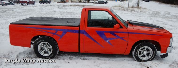 image for item DF6429 1991 Chevrolet S10  pickup truck