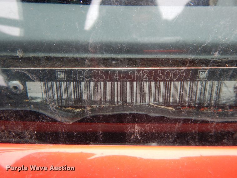 image for item DF6429 1991 Chevrolet S10  pickup truck