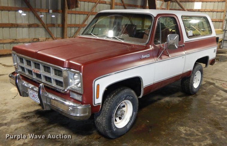 image for item DF6433 1978 GMC Jimmy  SUV