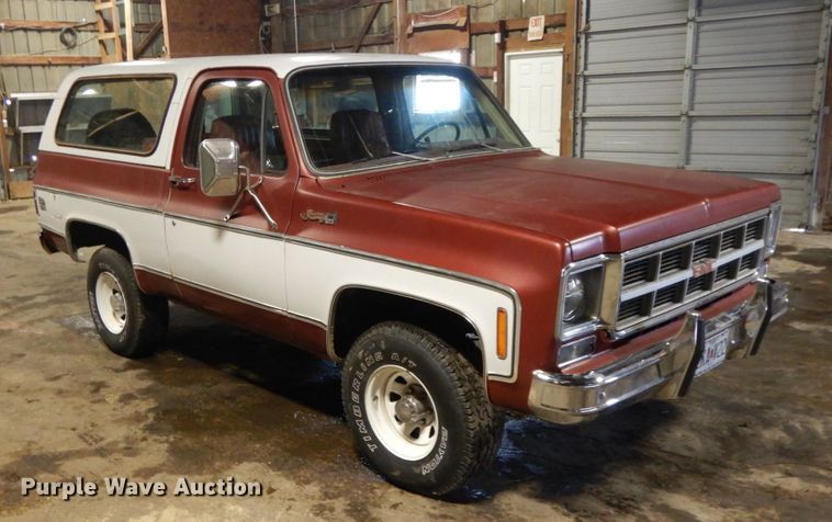 image for item DF6433 1978 GMC Jimmy  SUV