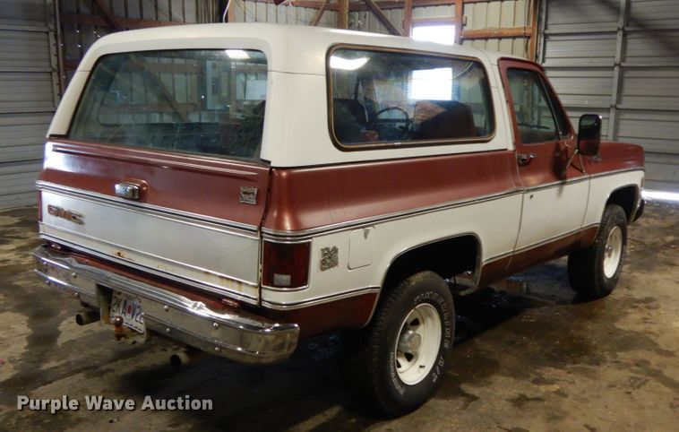 image for item DF6433 1978 GMC Jimmy  SUV