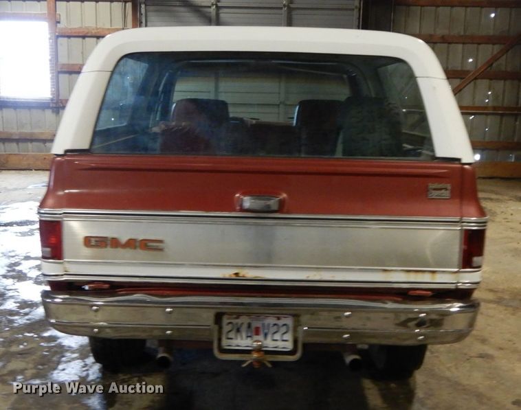 image for item DF6433 1978 GMC Jimmy  SUV