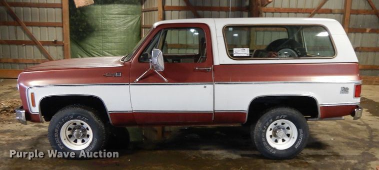 image for item DF6433 1978 GMC Jimmy  SUV