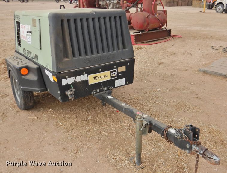 image for item DG1632 2011 Sullair 185 DPQ CA3  air compressor