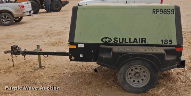 image for item DG1632 2011 Sullair 185 DPQ CA3  air compressor