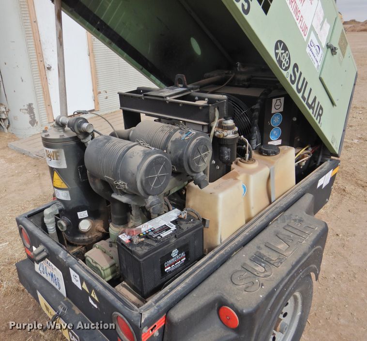 image for item DG1632 2011 Sullair 185 DPQ CA3  air compressor