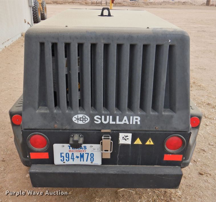 image for item DG1633 2010 Sullair 185 DPQ CA3  air compressor