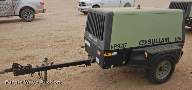 image for item DG1633 2010 Sullair 185 DPQ CA3  air compressor