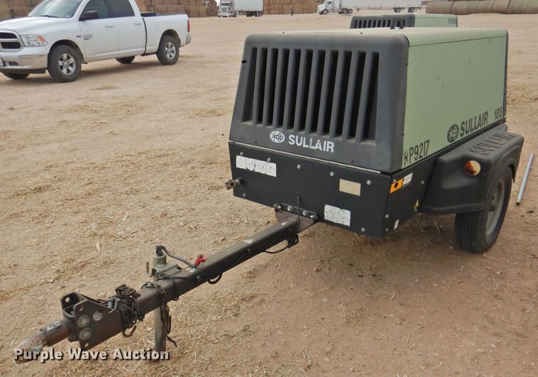 image for item DG1633 2010 Sullair 185 DPQ CA3  air compressor