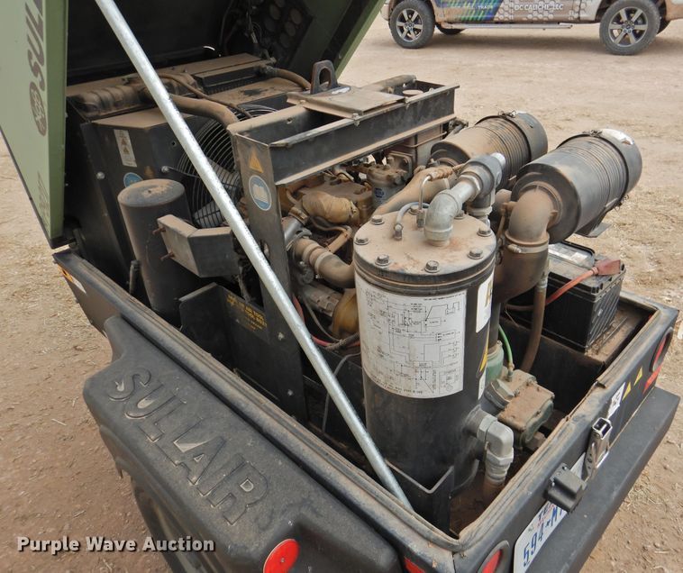 image for item DG1633 2010 Sullair 185 DPQ CA3  air compressor