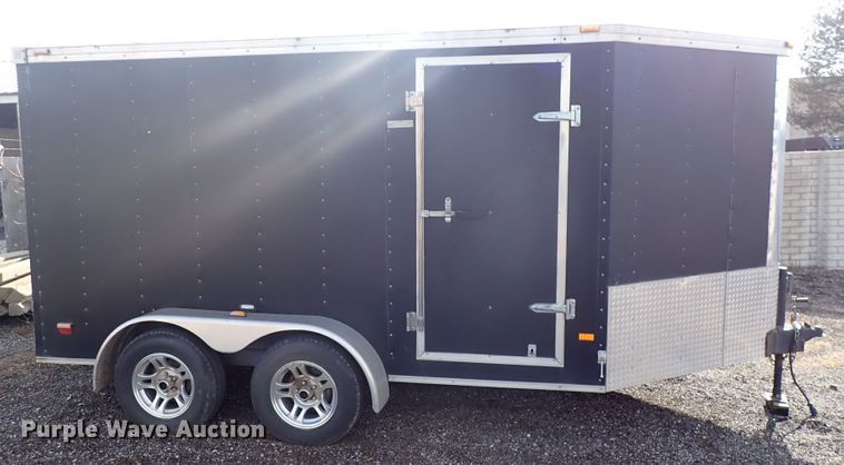 image for item DJ0010 2005 Haulmark FNV7X16WT2 enclosed cargo trailer