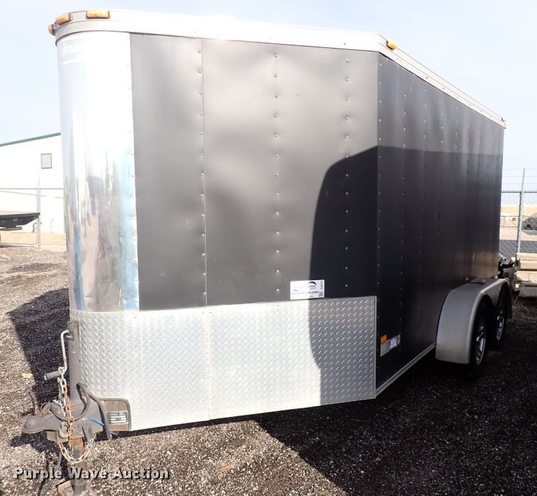 image for item DJ0010 2005 Haulmark FNV7X16WT2 enclosed cargo trailer